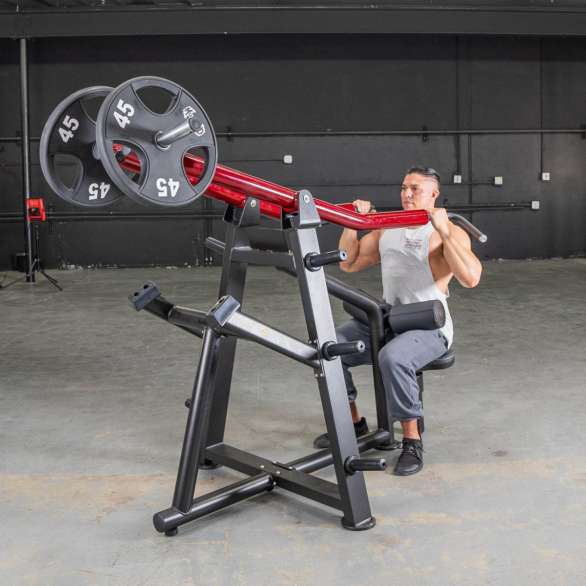 Power Leverage V2 Iso Lateral Lat Pull - Muscle D Fitness - Grit Grind Strength