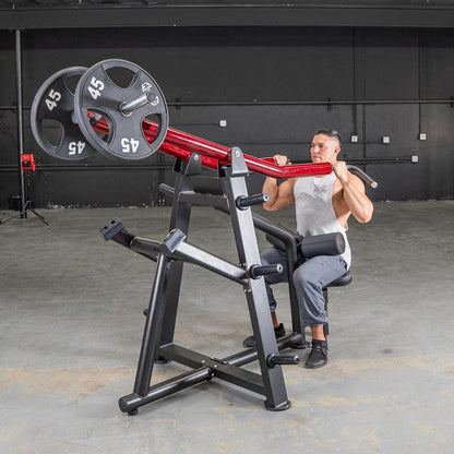 Power Leverage V2 Iso Lateral Lat Pull - Muscle D Fitness - Grit Grind Strength