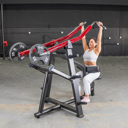 Power Leverage V2 Iso Lateral Lat Pull - Muscle D Fitness - Grit Grind Strength