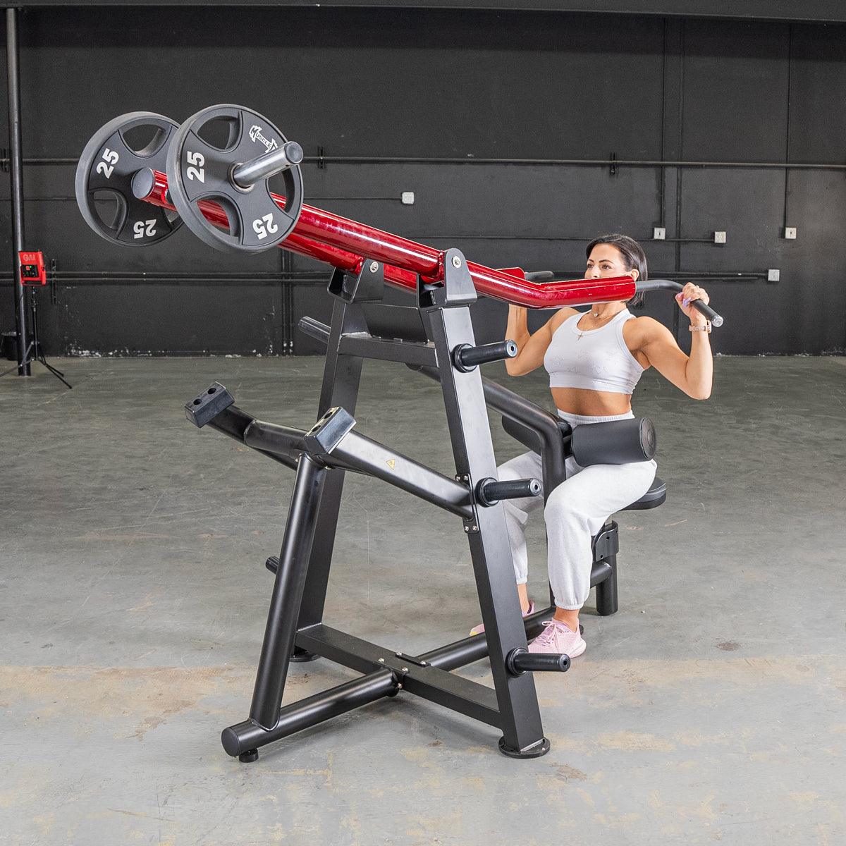 Power Leverage V2 Iso Lateral Lat Pull - Muscle D Fitness - Grit Grind Strength