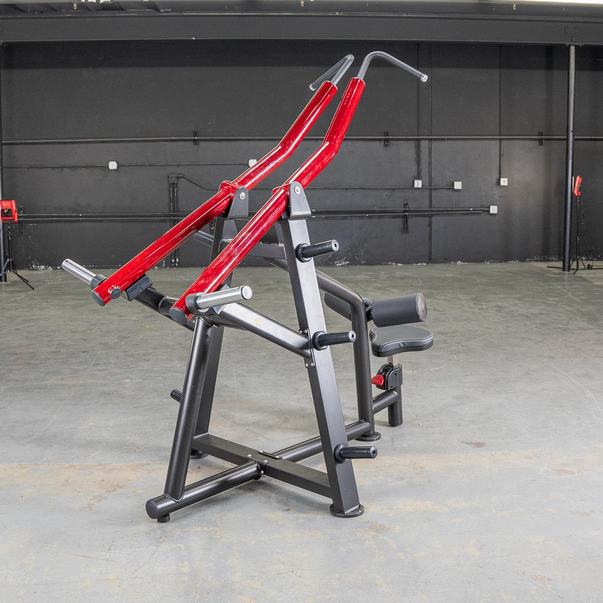 Power Leverage V2 Iso Lateral Lat Pull - Muscle D Fitness - Grit Grind Strength