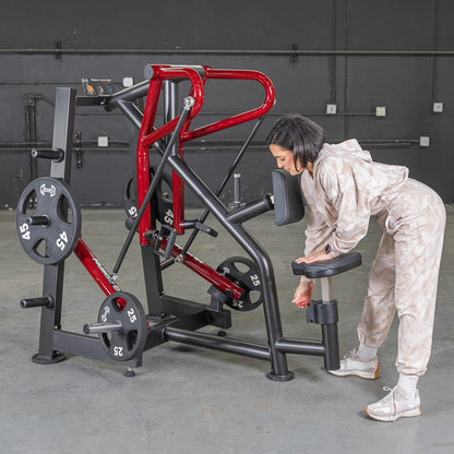 Power Leverage V2 Iso - Lateral Low Row - Muscle D Fitness - Grit Grind Strength