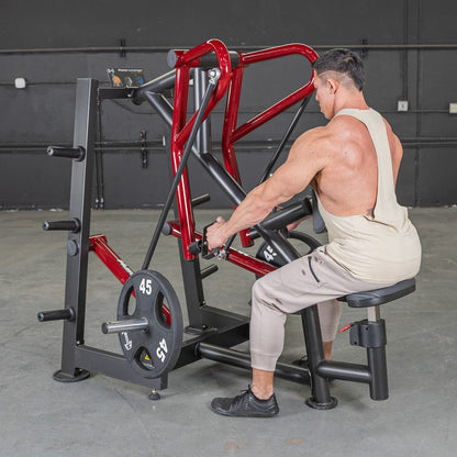 Power Leverage V2 Iso - Lateral Low Row - Muscle D Fitness - Grit Grind Strength