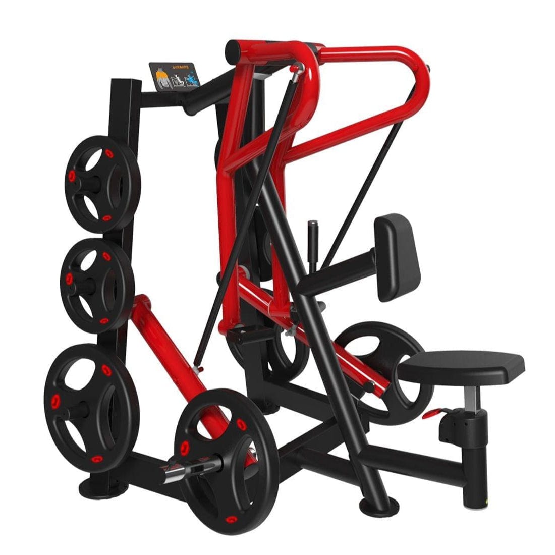 Power Leverage V2 Iso - Lateral Low Row - Muscle D Fitness - Grit Grind Strength