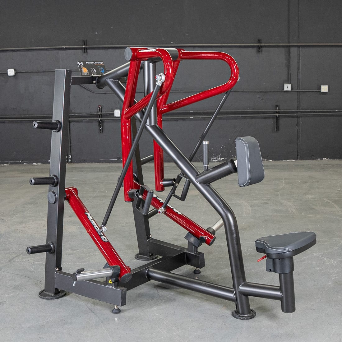 Power Leverage V2 Iso - Lateral Low Row - Muscle D Fitness - Grit Grind Strength