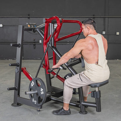 Power Leverage V2 Iso - Lateral Low Row - Muscle D Fitness - Grit Grind Strength