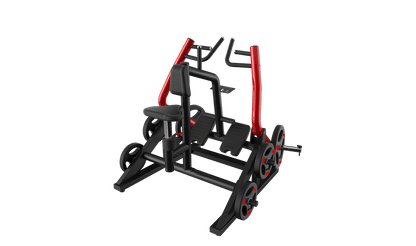 Power Leverage V2 Iso Lateral Seated Row - Muscle D Fitness - Grit Grind Strength