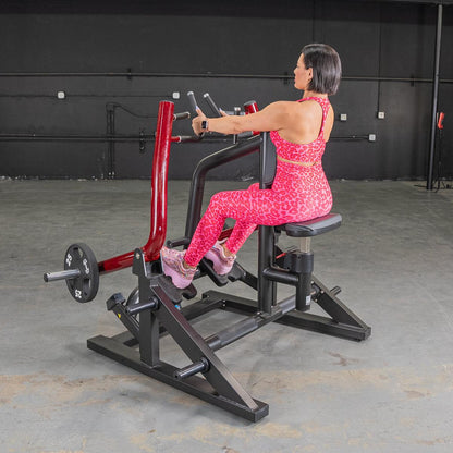 Power Leverage V2 Iso Lateral Seated Row - Muscle D Fitness - Grit Grind Strength
