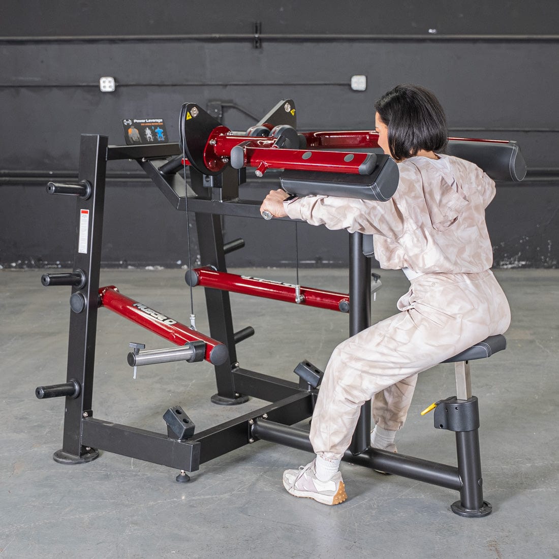 Power Leverage V2 Lateral Raise - Muscle D Fitness - Grit Grind Strength