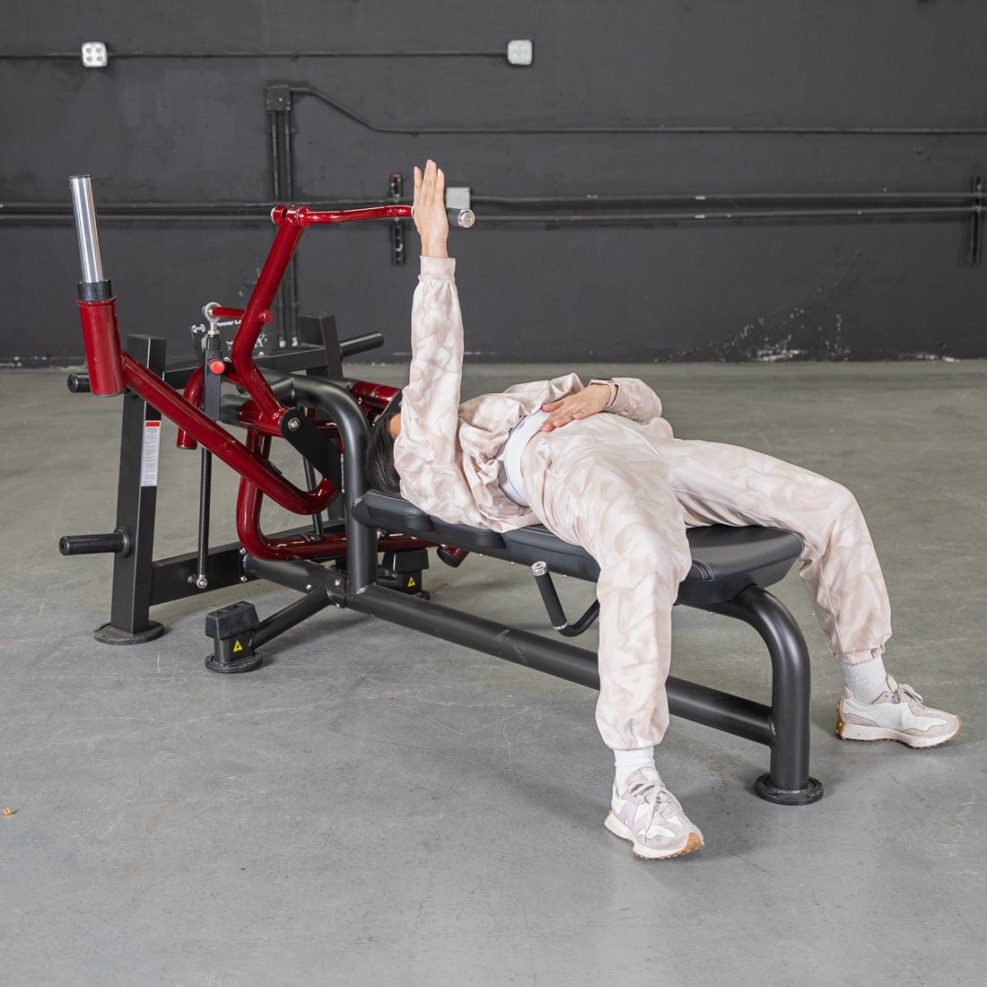 Power Leverage V2 Lying Pec Fly - Grit Grind Strength