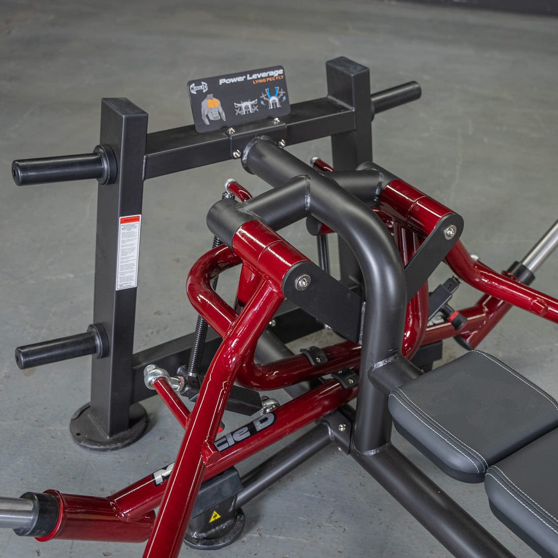 Power Leverage V2 Lying Pec Fly - Grit Grind Strength