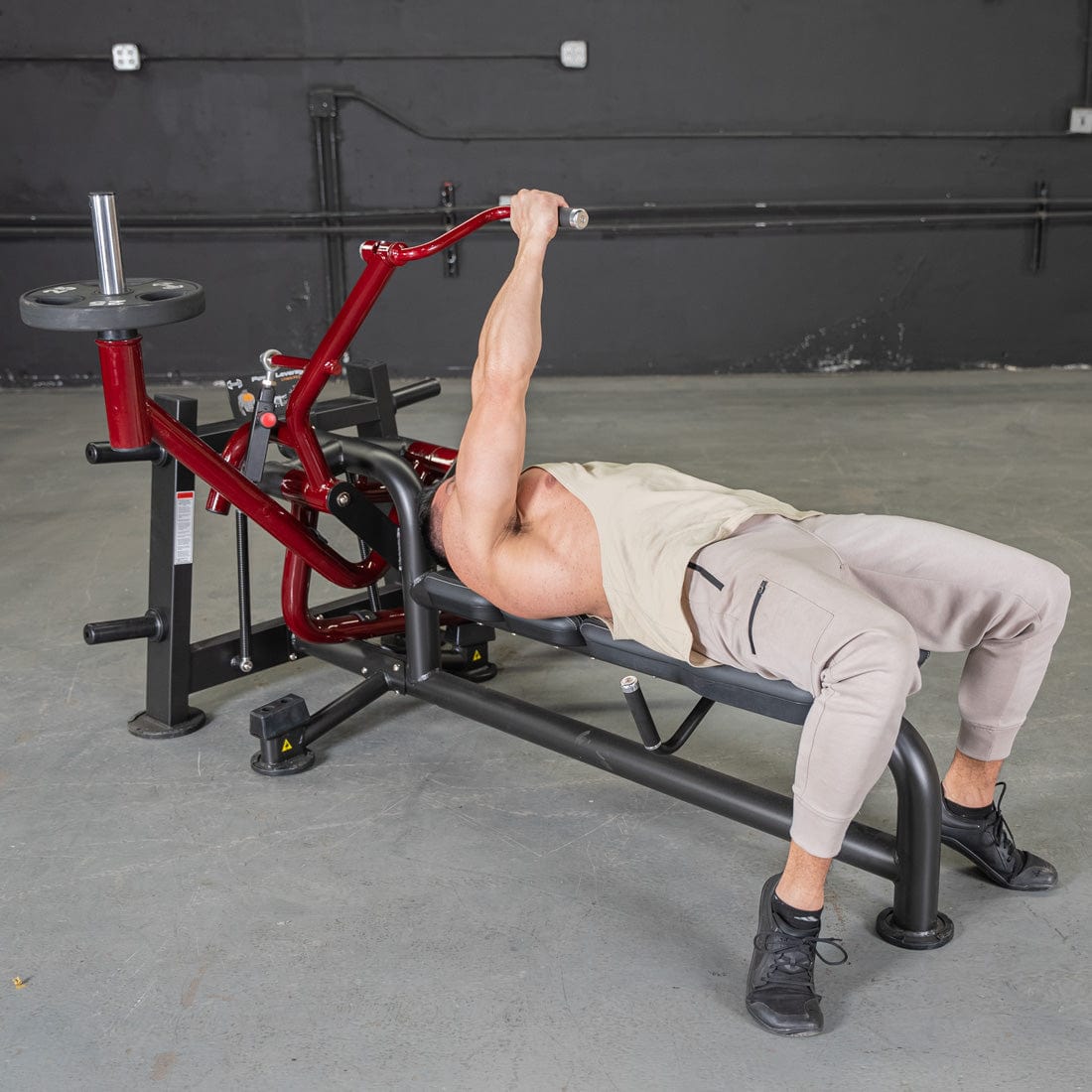 Power Leverage V2 Lying Pec Fly - Grit Grind Strength