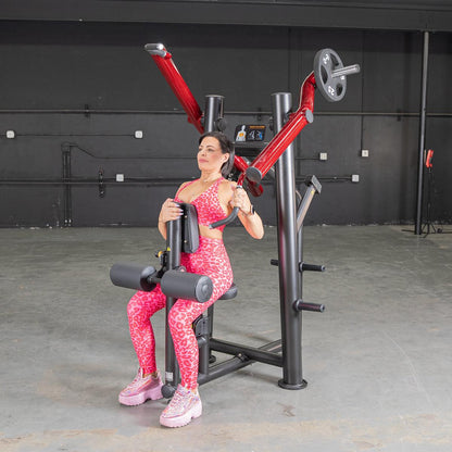 Power Leverage V2 Reverse Grip Lat Pulldown - Muscle D Fitness - Grit Grind Strength