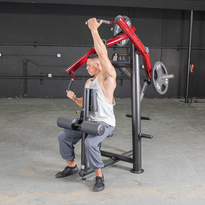 Power Leverage V2 Reverse Grip Lat Pulldown - Muscle D Fitness - Grit Grind Strength