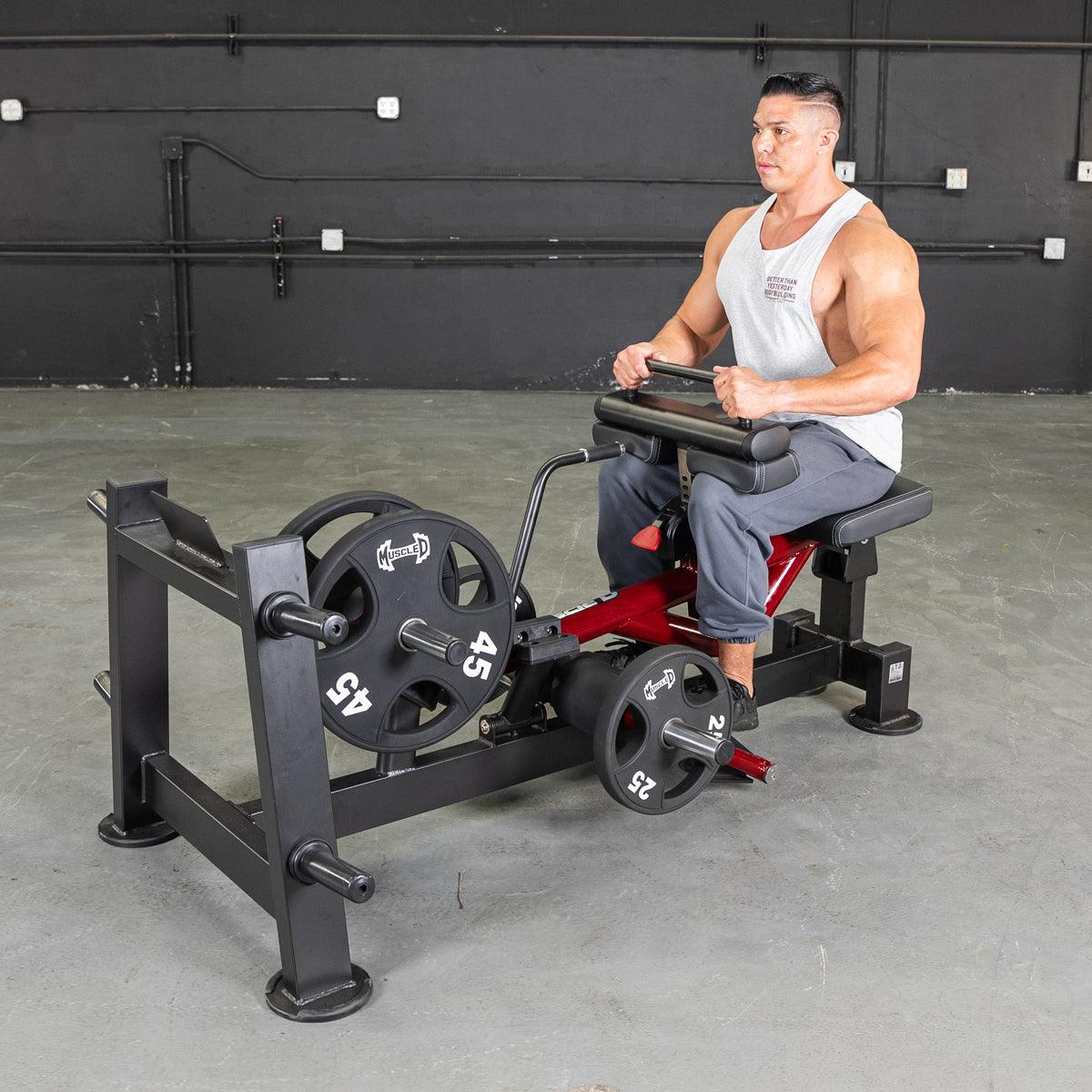 Power Leverage V2 Seated Calf / Tib - Muscle D Fitness - Grit Grind Strength