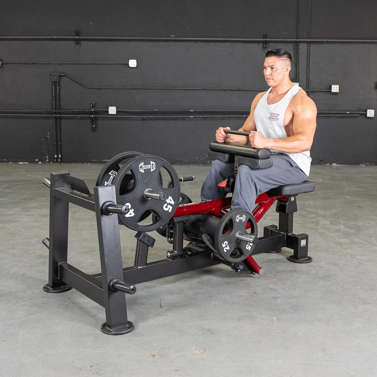 Power Leverage V2 Seated Calf / Tib - Muscle D Fitness - Grit Grind Strength