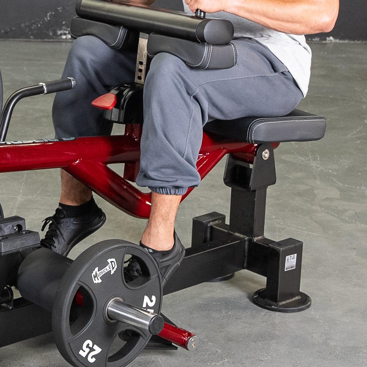 Power Leverage V2 Seated Calf / Tib - Muscle D Fitness - Grit Grind Strength