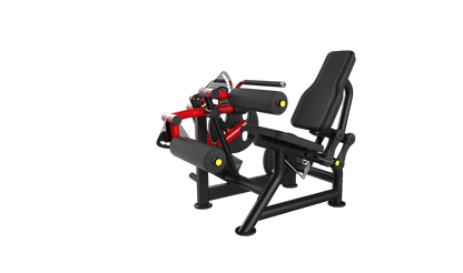Power Leverage V2 Seated Leg Curl - Muscle D Fitness - Grit Grind Strength