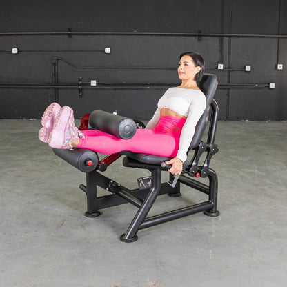 Power Leverage V2 Seated Leg Curl - Muscle D Fitness - Grit Grind Strength
