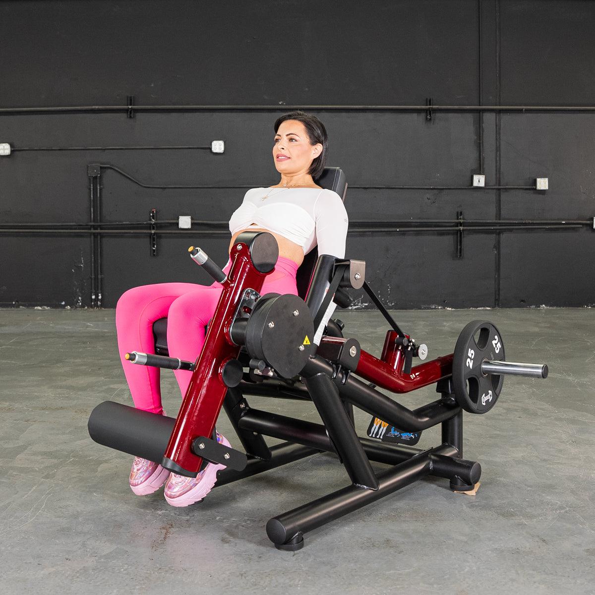Power Leverage V2 Seated Leg Extension / Prone Leg Curl Combo - Muscle D Fitness - Grit Grind Strength