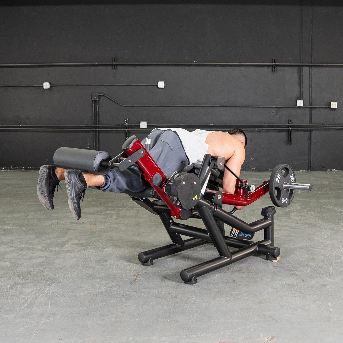 Power Leverage V2 Seated Leg Extension / Prone Leg Curl Combo - Muscle D Fitness - Grit Grind Strength