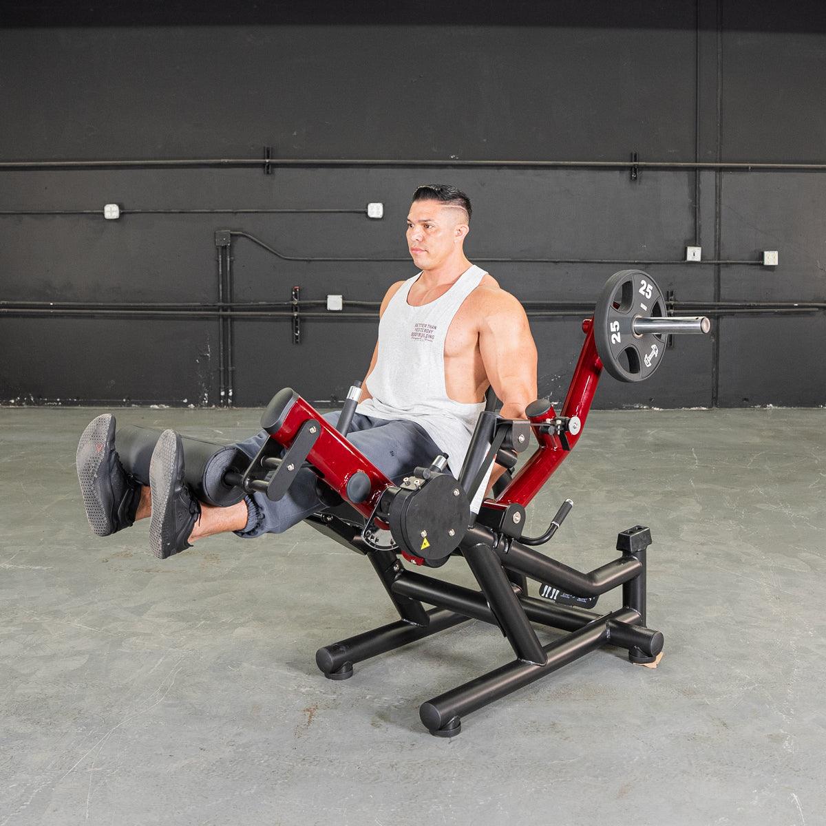 Power Leverage V2 Seated Leg Extension / Prone Leg Curl Combo - Muscle D Fitness - Grit Grind Strength