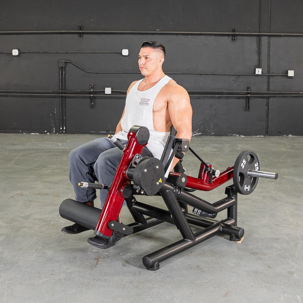 Power Leverage V2 Seated Leg Extension / Prone Leg Curl Combo - Muscle D Fitness - Grit Grind Strength