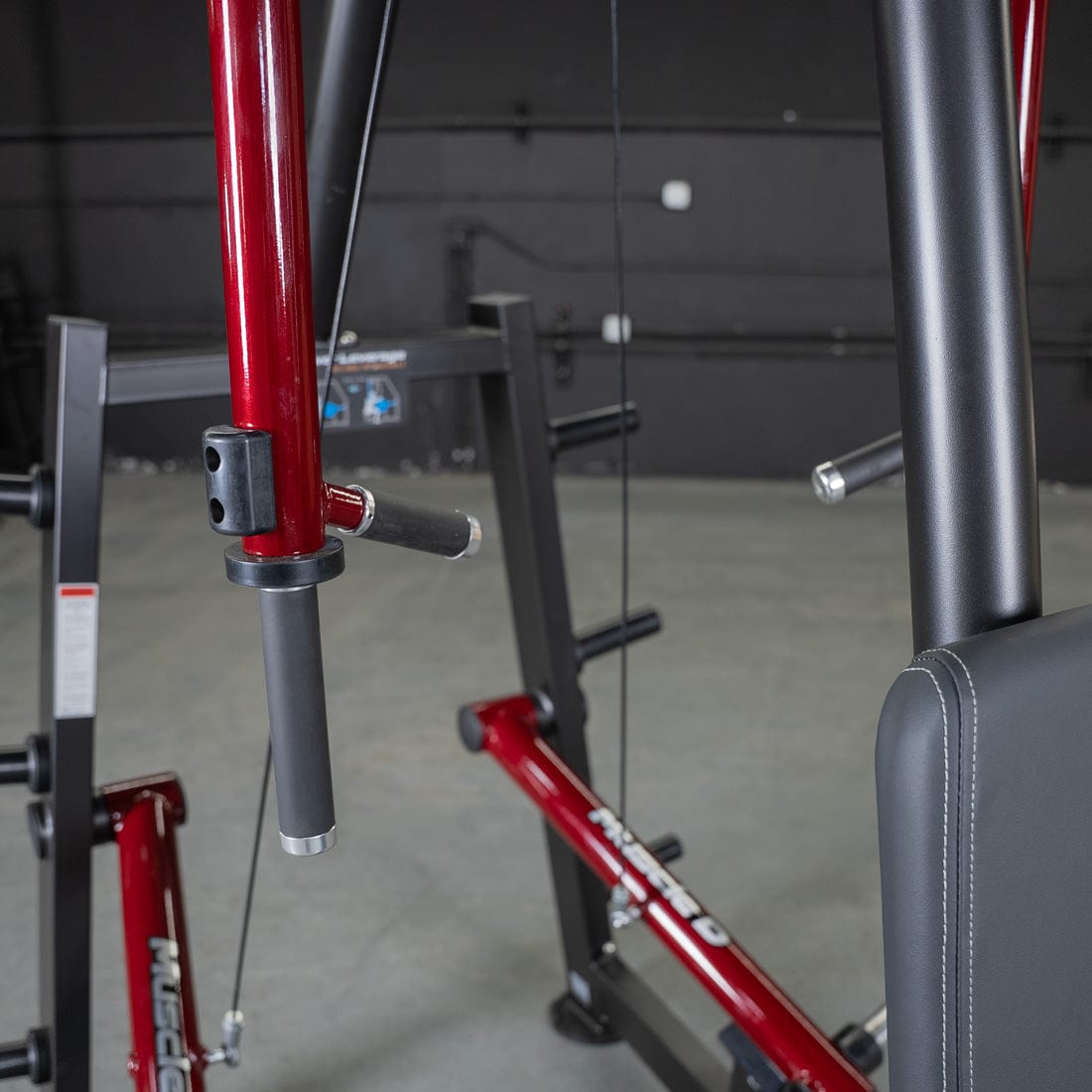 Power Leverage V2 Seated Pec Fly / Rear Delt Combo - Plate Loaded - Weight Storage Included - Grit Grind Strength