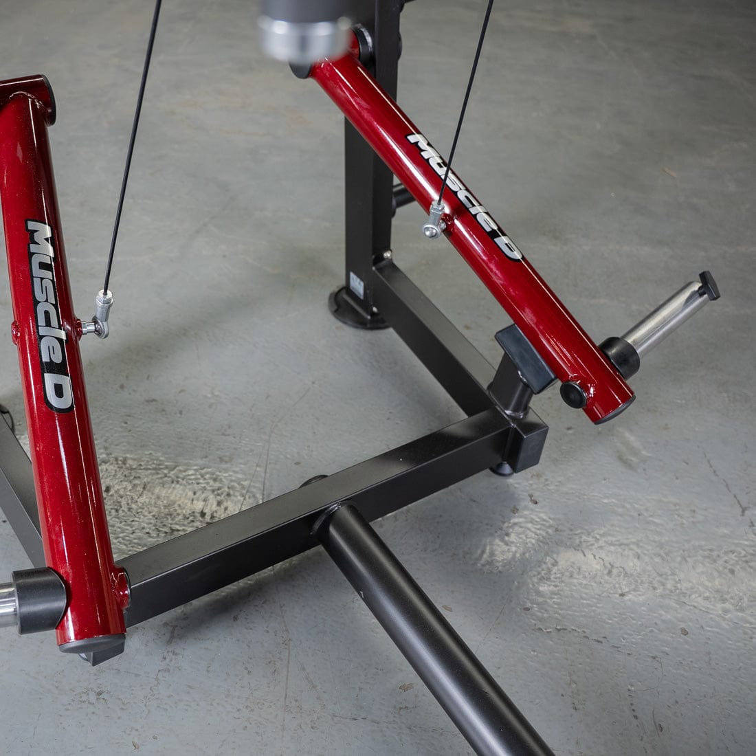 Power Leverage V2 Seated Pec Fly / Rear Delt Combo - Plate Loaded - Weight Storage Included - Grit Grind Strength