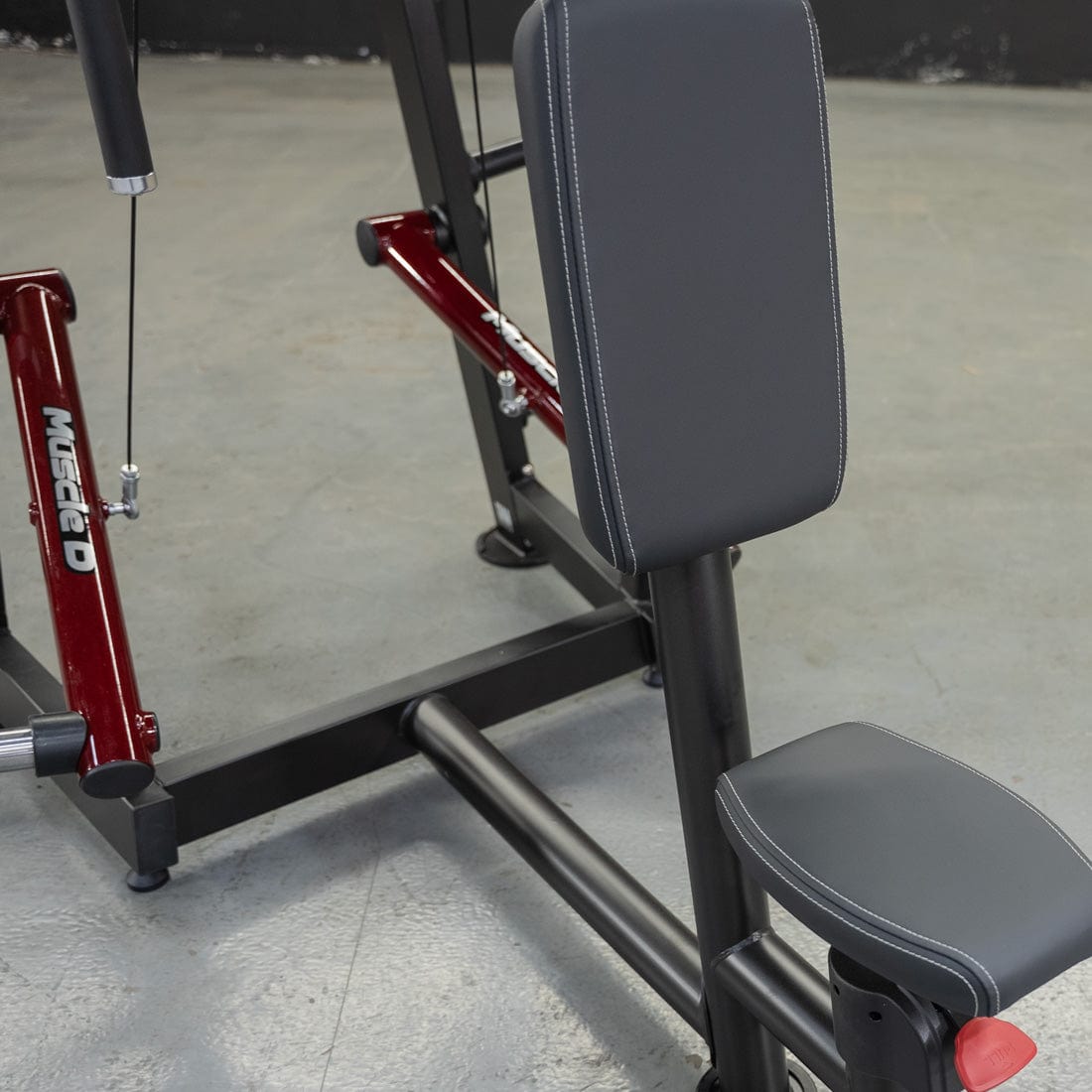 Power Leverage V2 Seated Pec Fly / Rear Delt Combo - Plate Loaded - Weight Storage Included - Grit Grind Strength