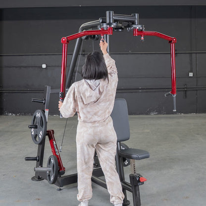Power Leverage V2 Seated Pec Fly / Rear Delt Combo - Plate Loaded - Weight Storage Included - Grit Grind Strength