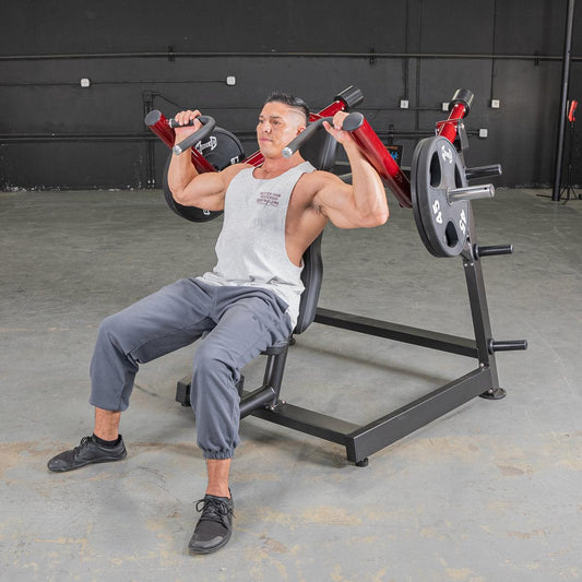 Power Leverage V2 Shoulder Press - Muscle D Fitness - Grit Grind Strength