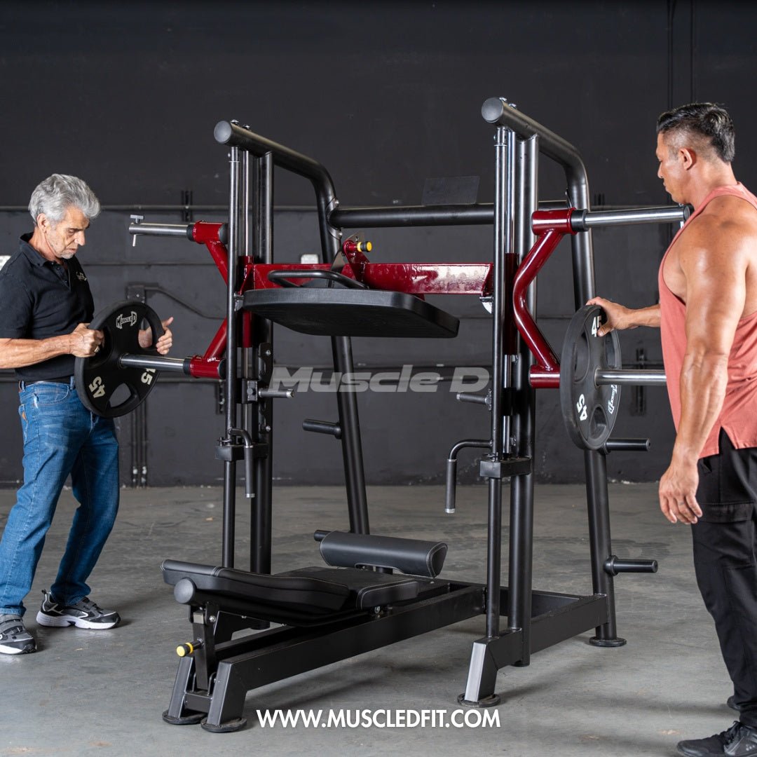 Power Leverage V2 Vertical Leg Press - Grit Grind Strength