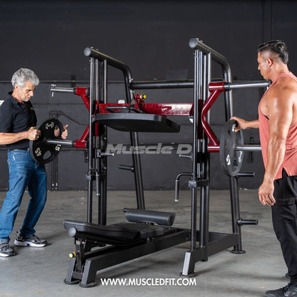 Power Leverage V2 Vertical Leg Press - Grit Grind Strength