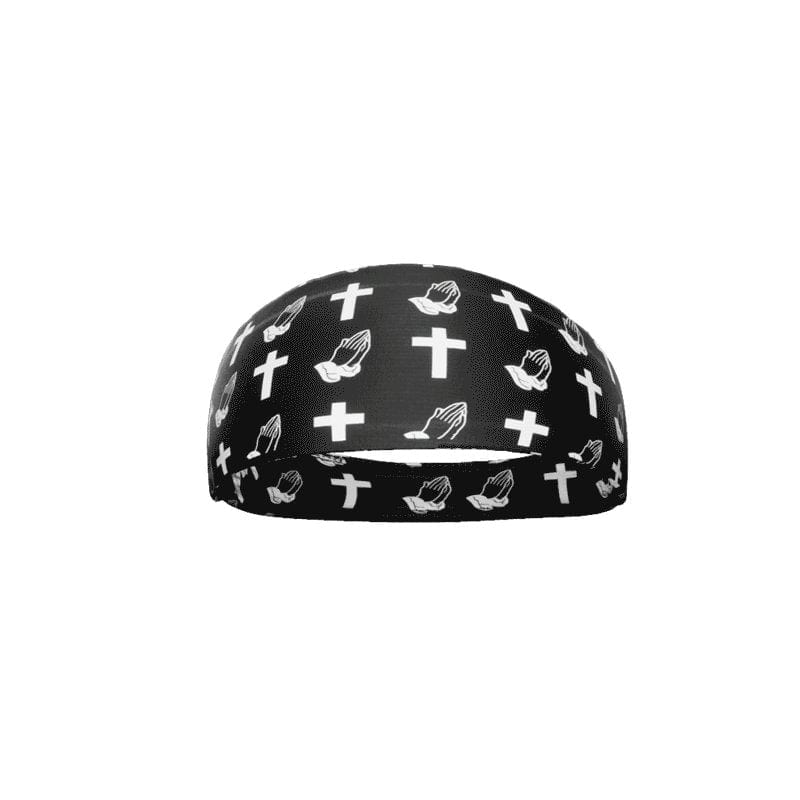 Praying Crosses Headband - Grit Grind Strength