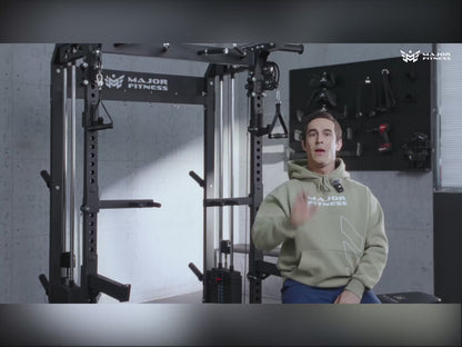 F22 Pro Power Rack All-In-One Home Gym, with Dual Independent Pulley System