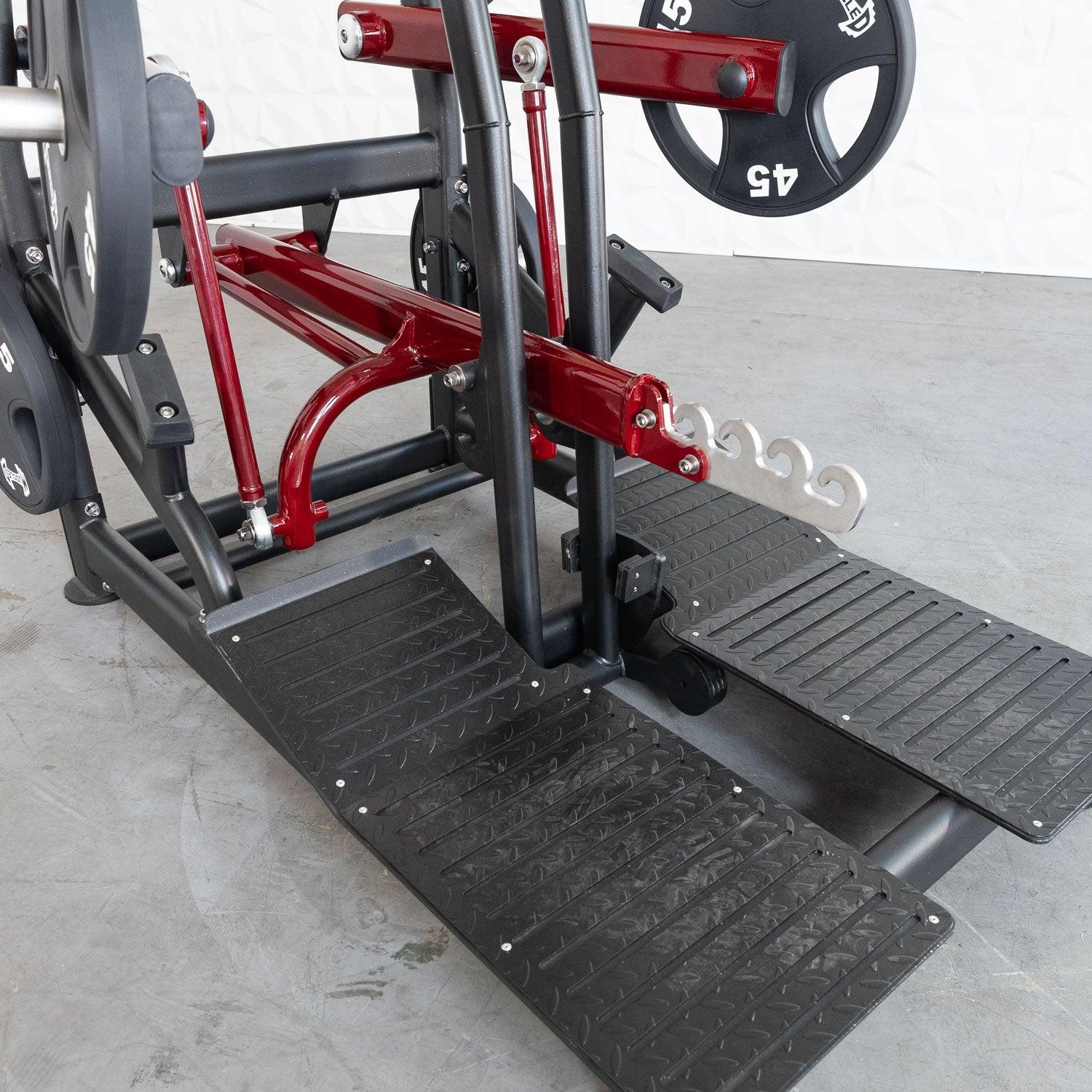 Pro Strength Belt Squat - Muscle D Fitness - Standing Belted Hip Thrust - Plate Loaded - Grit Grind Strength