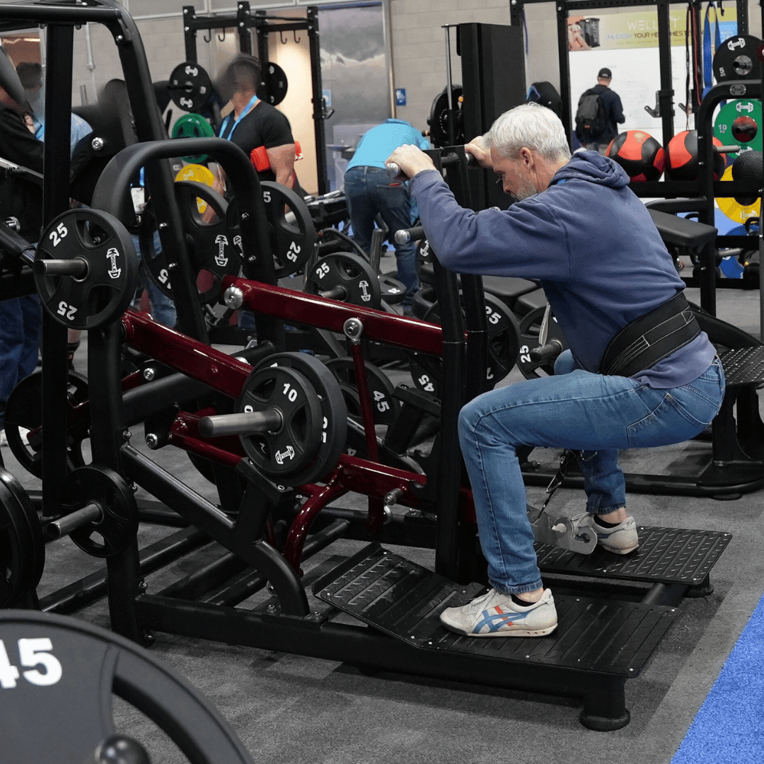 Pro Strength Belt Squat - Muscle D Fitness - Standing Belted Hip Thrust - Plate Loaded - Grit Grind Strength