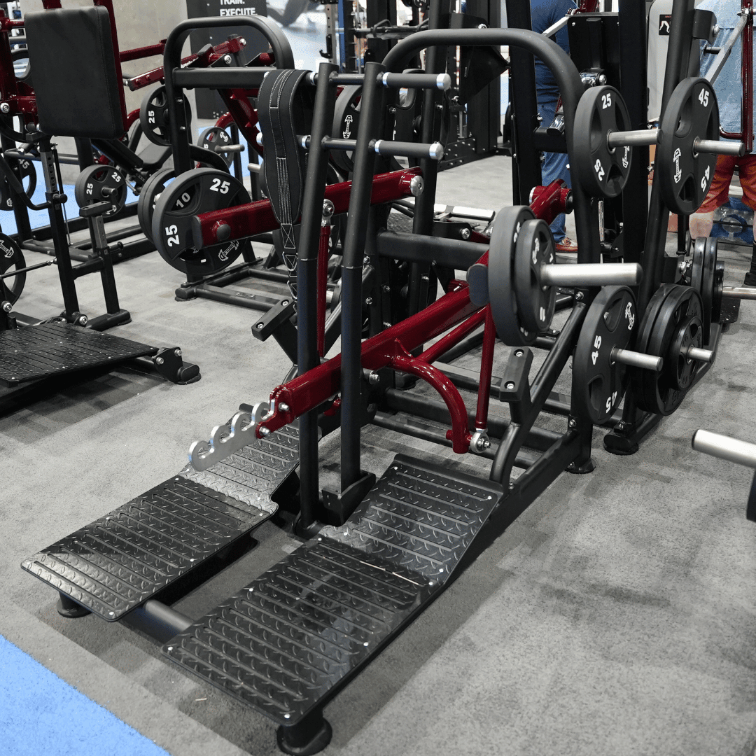 Pro Strength Belt Squat - Muscle D Fitness - Standing Belted Hip Thrust - Plate Loaded - Grit Grind Strength