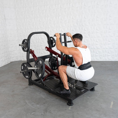 Pro Strength Belt Squat - Muscle D Fitness - Standing Belted Hip Thrust - Plate Loaded - Grit Grind Strength