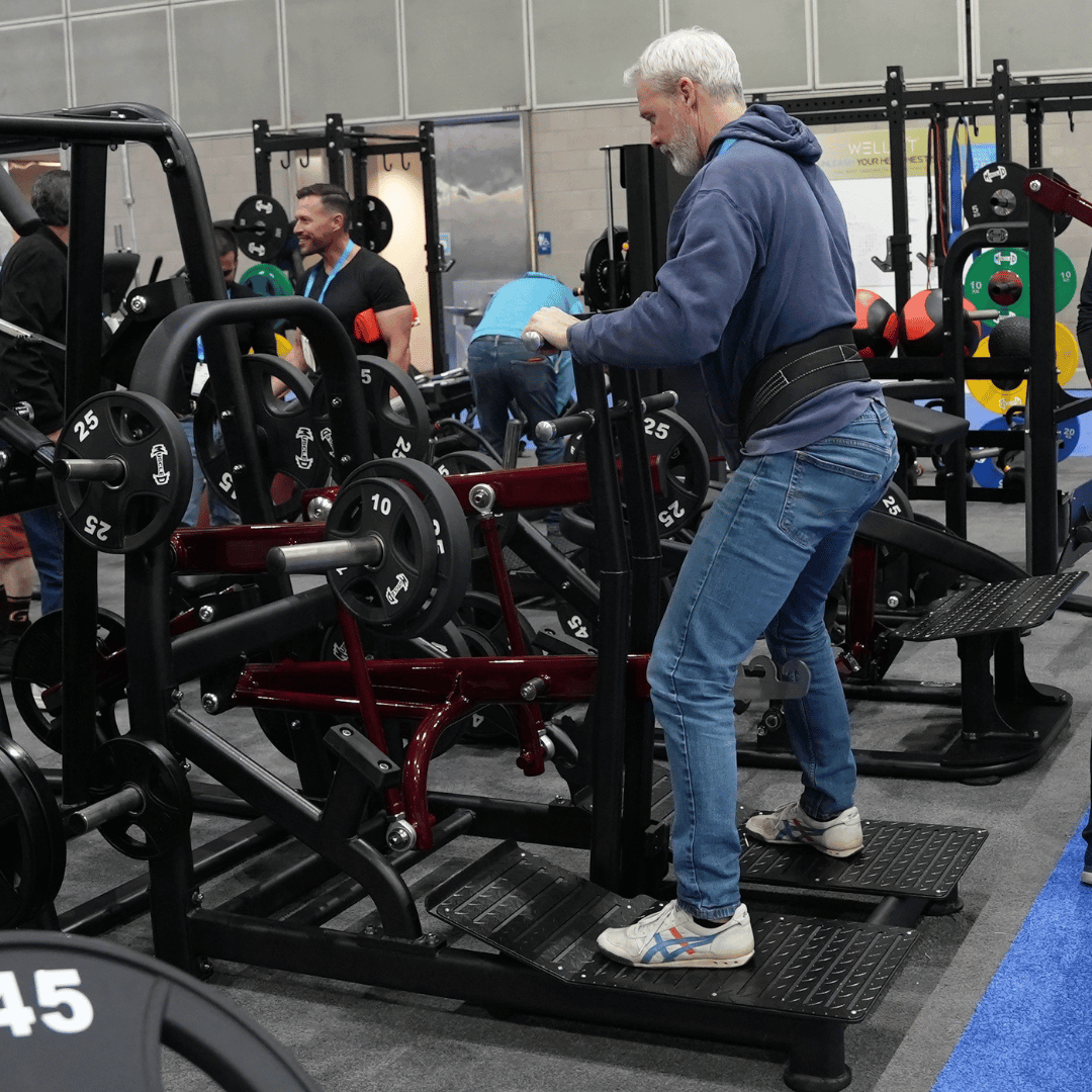 Pro Strength Belt Squat - Muscle D Fitness - Standing Belted Hip Thrust - Plate Loaded - Grit Grind Strength