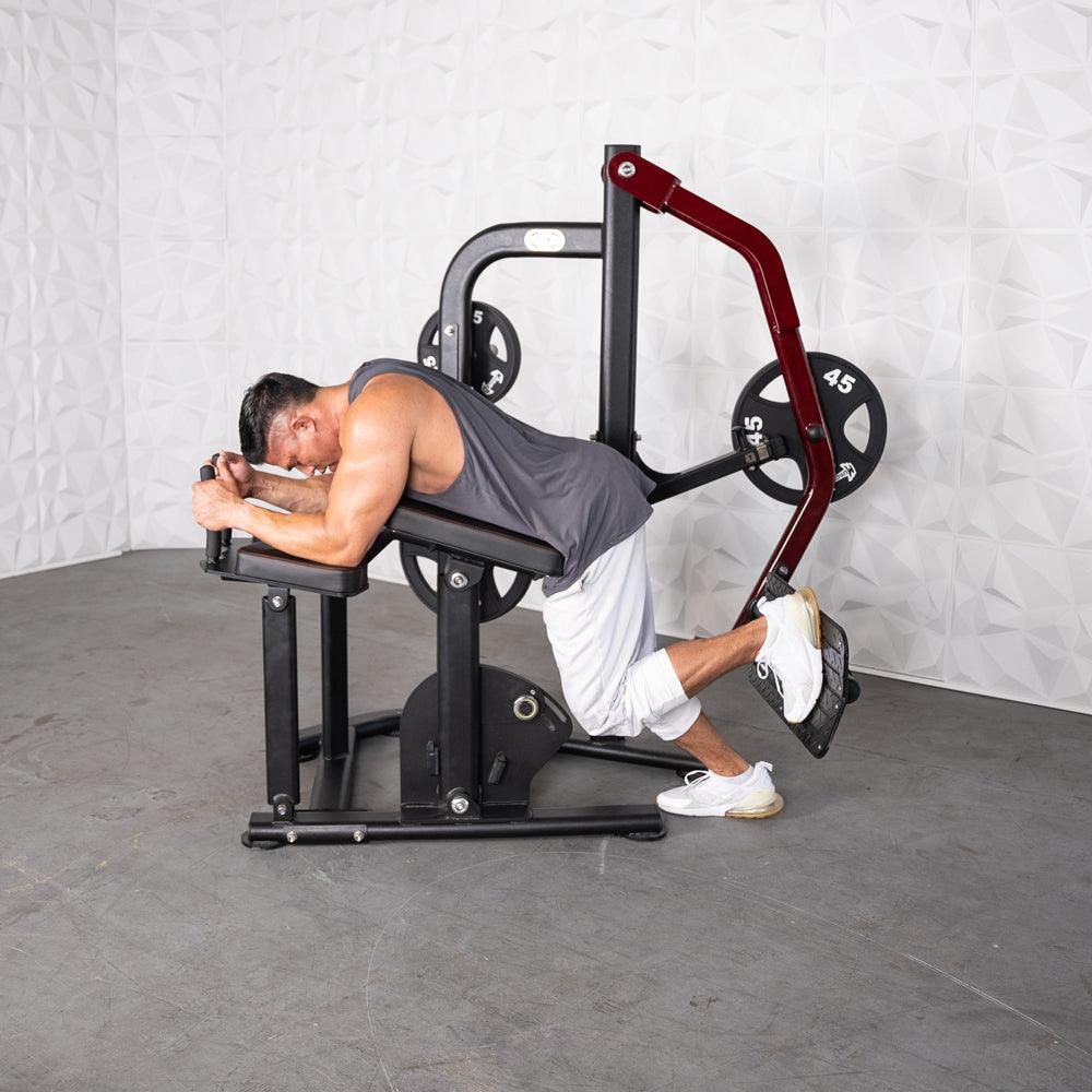 Pro Strength Booty Shaper - Muscle D Fitness - Adjustable, Plate Loaded, Glute Kick - Grit Grind Strength