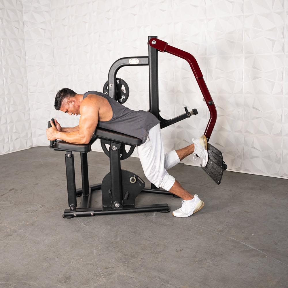 Pro Strength Booty Shaper - Muscle D Fitness - Adjustable, Plate Loaded, Glute Kick - Grit Grind Strength