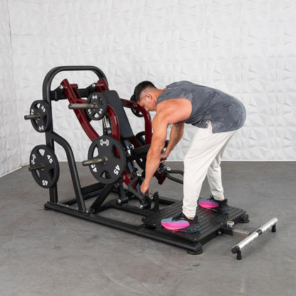 Pro Strength Dynamic Row - Chest Supported - Muscle D Fitness - Premium Adjustable Plate Loaded - Grit Grind Strength