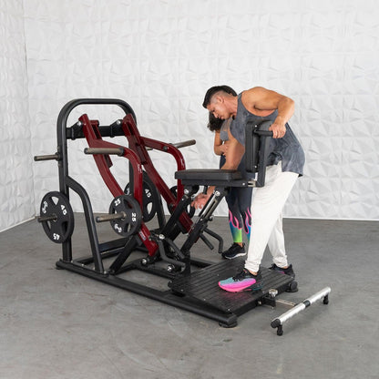 Pro Strength Dynamic Row - Chest Supported - Muscle D Fitness - Premium Adjustable Plate Loaded - Grit Grind Strength
