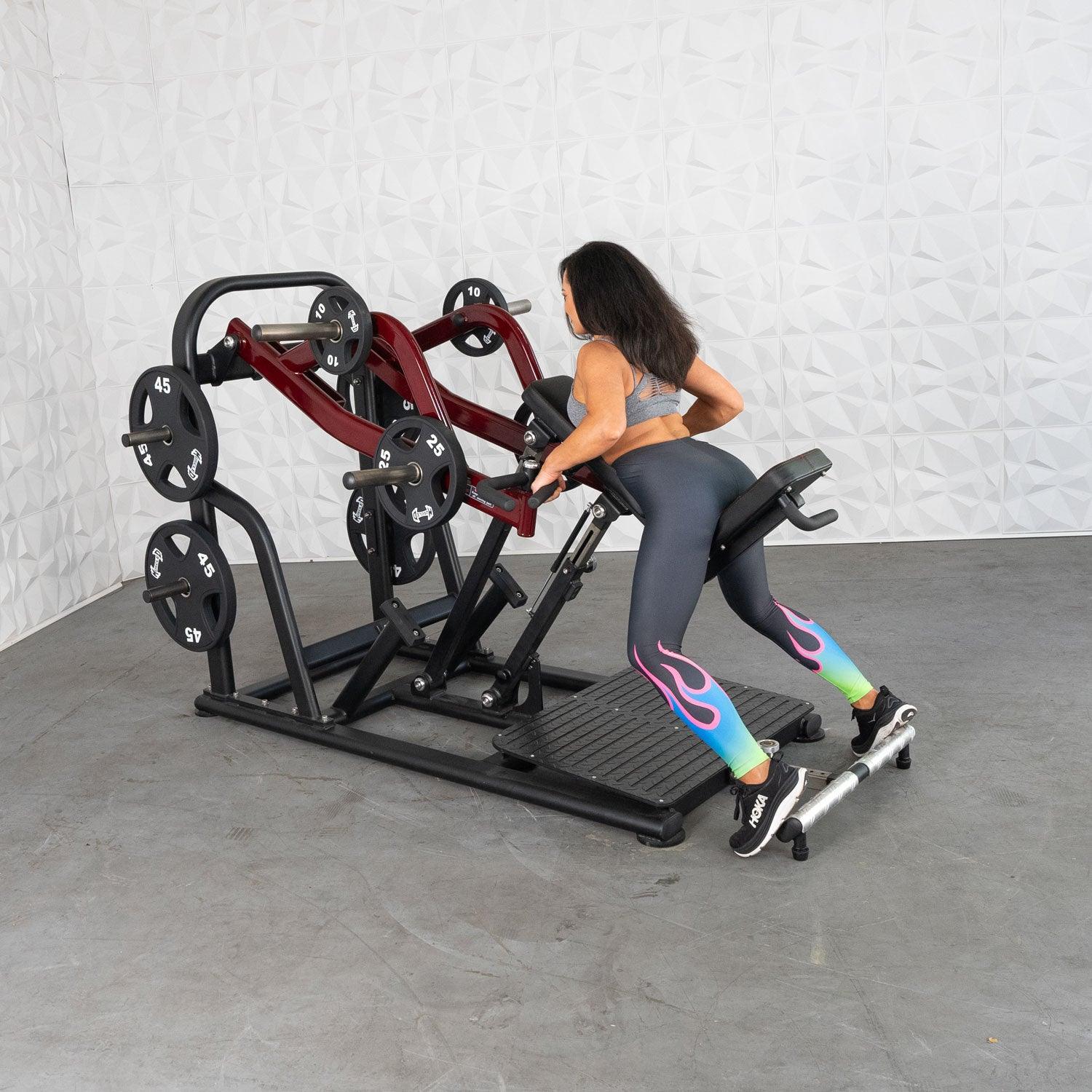 Pro Strength Dynamic Row - Chest Supported - Muscle D Fitness - Premium Adjustable Plate Loaded - Grit Grind Strength