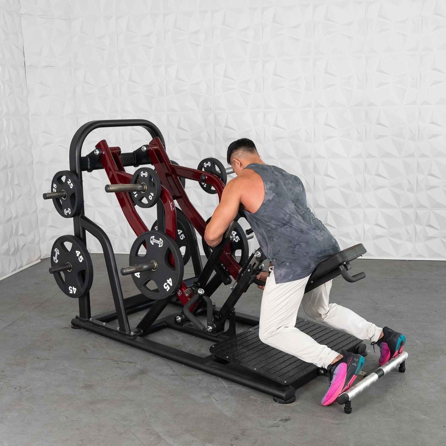 Pro Strength Dynamic Row - Chest Supported - Muscle D Fitness - Premium Adjustable Plate Loaded - Grit Grind Strength