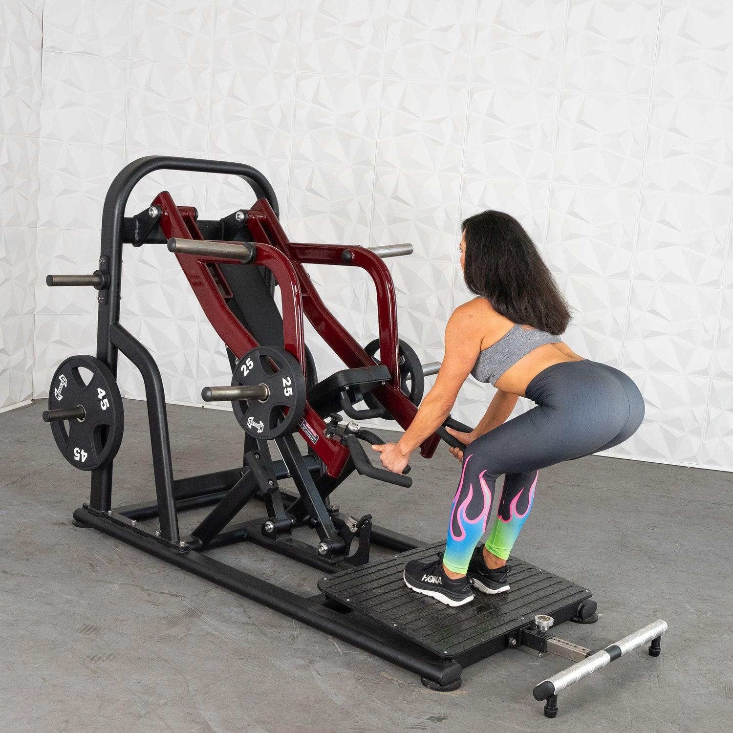 Pro Strength Dynamic Row - Chest Supported - Muscle D Fitness - Premium Adjustable Plate Loaded - Grit Grind Strength