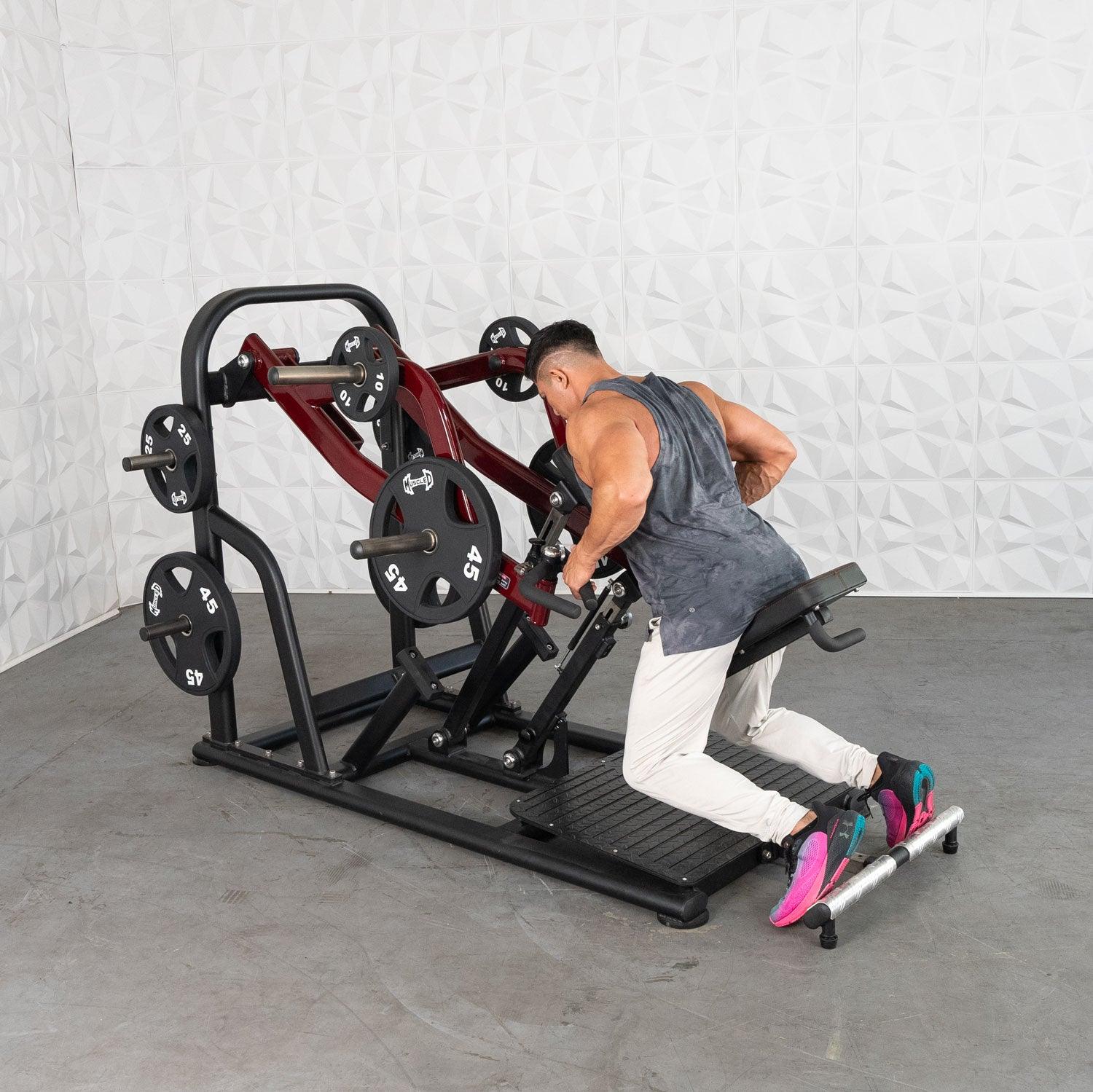 Pro Strength Dynamic Row - Chest Supported - Muscle D Fitness - Premium Adjustable Plate Loaded - Grit Grind Strength