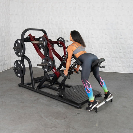 Pro Strength Dynamic Row - Chest Supported - Muscle D Fitness - Premium Adjustable Plate Loaded - Grit Grind Strength